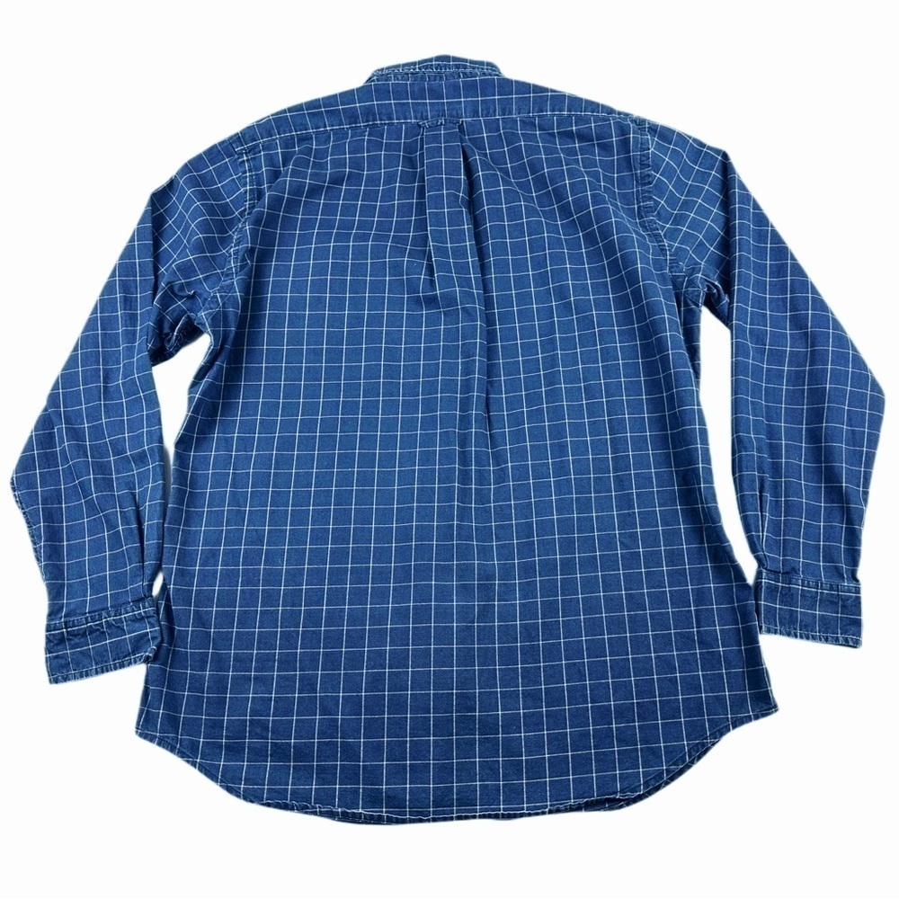 Orvis Men’s Blue Plaid Button Down Long Sleeve Top Size Large - Picture 2 of 7